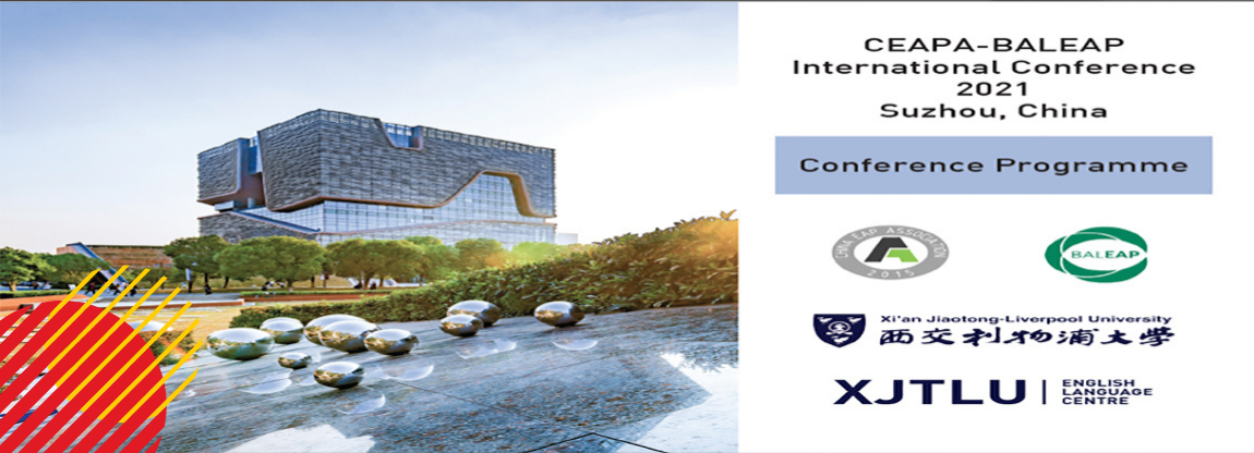Banner of CEAPA - BALEAP 2021 Conference