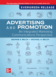 9781264501830 Belch Advertising and Promotion 2026 Release