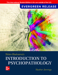 9781264908622 Jennings Nolen-Hoeksema's Introduction to Psychopathology 2025 Release