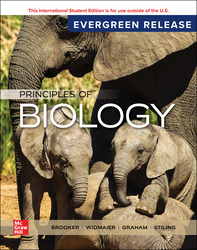 9781265005894 Robert Brooker, Eric Widmaier, Linda Graham, Peter Stiling Principles of Biology 2026 Release