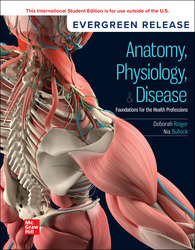 9781265072582 Roiger Anatomy, Physiology, & Disease: Foundations the Health Professions 2026 Release