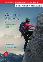 9781265356149 Julie Miller, Donna Gerken College Algebra with Corequisite Support 2026 Release