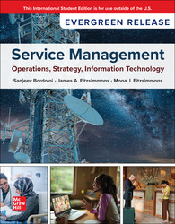 9781265369699 Bordoloi Service Management: Operations, Strategy, Information Technology 2026 Release