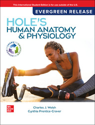  9781266853388 Welsh, Hole's Human Anatomy & Physiology 2024 Release
