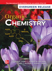 9781266880483 Carey, Giuliano, Allison, Bane Organic Chemistry 2026 Release