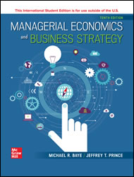 9781266071010 Baye Managerial Economics and Business Strategy 10th edition 