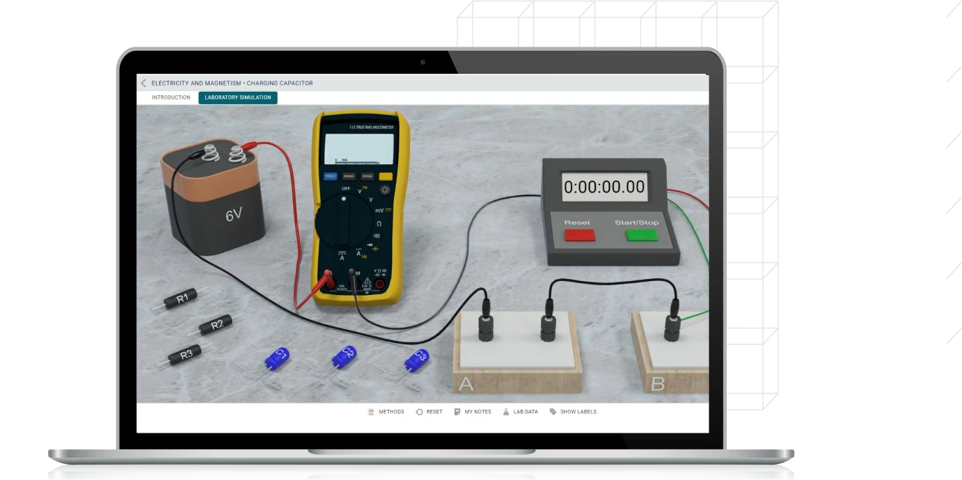 Virtual Labs lab interface Virtual Labs lab interface