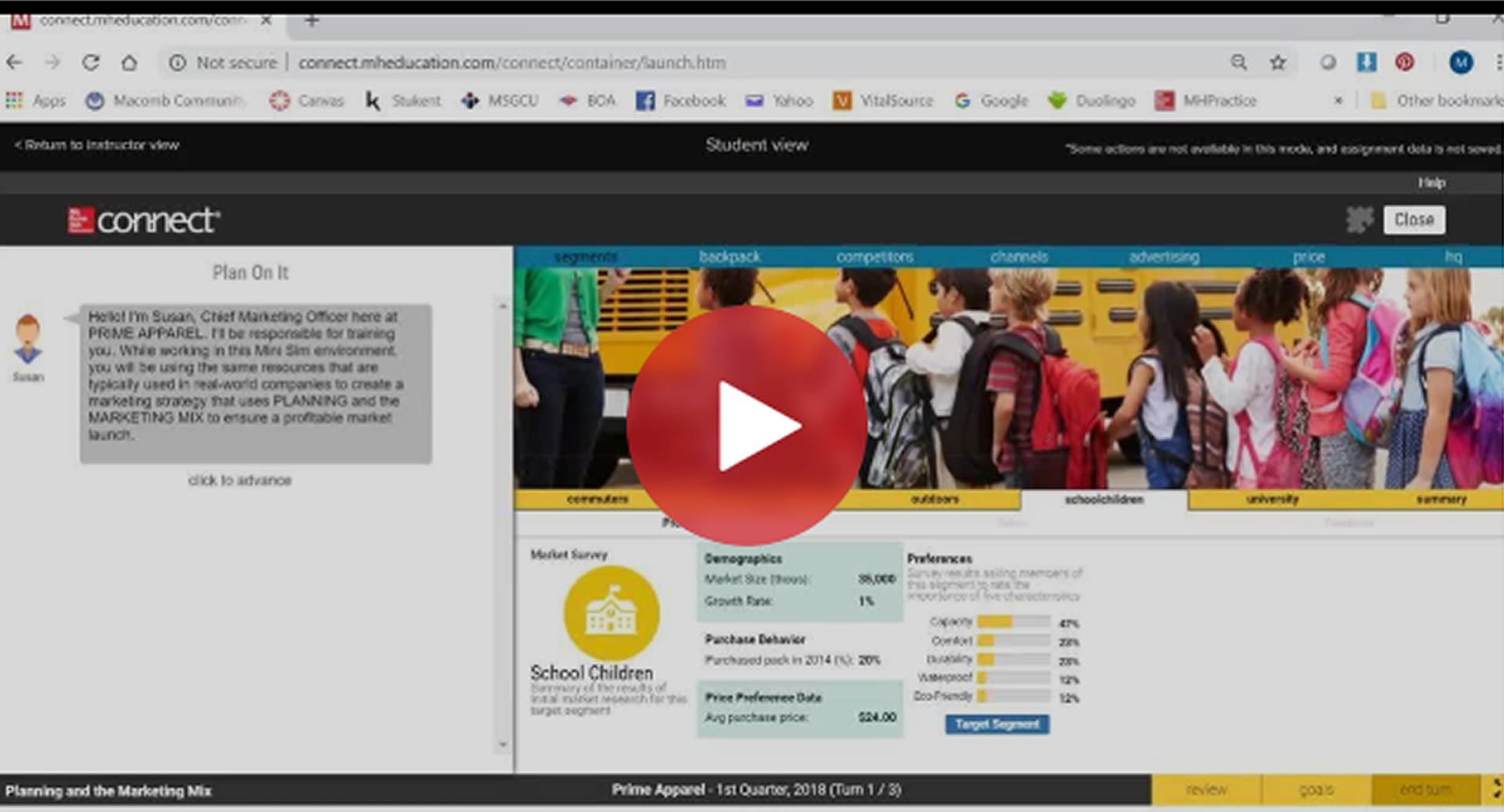 Mcgraw Hill Backpack Marketing Simulation How To Win